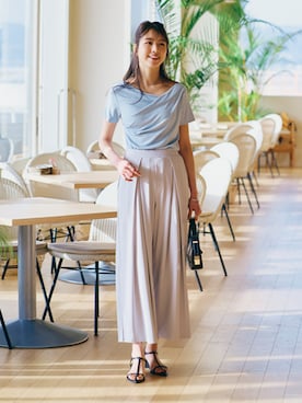 nissen Ladies Modelsさん（レディース・168cm）の春コーディネート