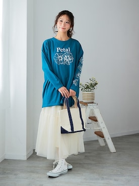 nissen Ladies Modelsさん（レディース・160cm）の夏コーディネート