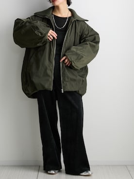 「Soiunique（スワユニーク）のアイテム」を使った、nissen Ladies Modelsさん（レディース・160cm）の秋コーディネート