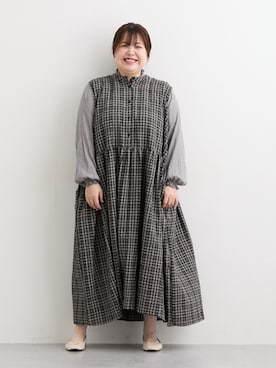 nissen Ladies Modelsさん（レディース・169cm）の秋コーディネート