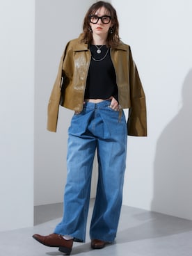 「TTOL（トール）のアイテム」を使った、nissen Ladies Modelsさん（レディース・165cm）の冬コーディネート