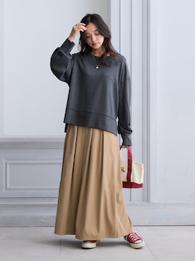 nissen Ladies Modelsさん（レディース・163cm）の秋コーディネート
