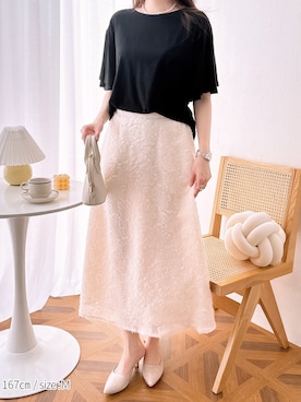 nissen Ladies Modelsさん（レディース・167cm）の春コーディネート