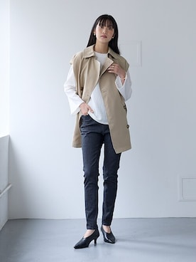 nissen Ladies Modelsさん（レディース・166cm）の冬コーディネート