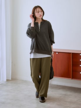 「nissen（ニッセン）のアイテム」を使った、nissen Ladies Modelsさん（レディース・160cm）の秋コーディネート