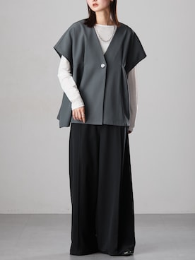 nissen Ladies Modelsさん（レディース・169cm）の冬コーディネート