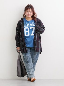 nissen Ladies Modelsさん（レディース・158cm）の秋コーディネート