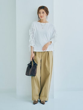 nissen Ladies Modelsさん（レディース・166cm）の秋コーディネート