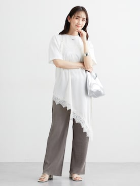 nissen Ladies Modelsさん(レディース・160cm)の夏コーディネート