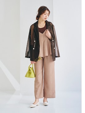 nissen Ladies Modelsさん（レディース・168cm）の春コーディネート