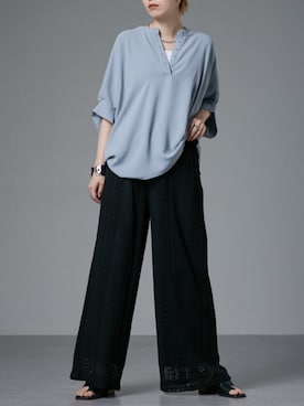 「Soiunique（スワユニーク）のアイテム」を使った、nissen Ladies Modelsさん（レディース・162cm）の秋コーディネート