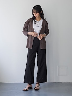 nissen Ladies Modelsさん（レディース・165cm）の春コーディネート
