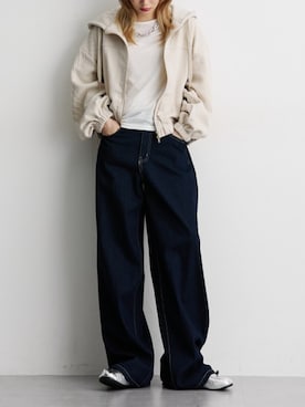 nissen Ladies Modelsさん（レディース・156cm）の秋コーディネート