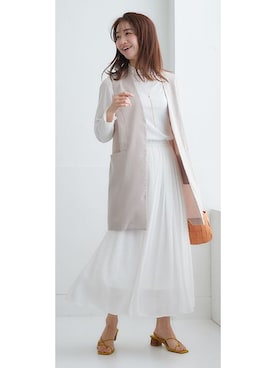 nissen Ladies Modelsさん（レディース・168cm）の春コーディネート