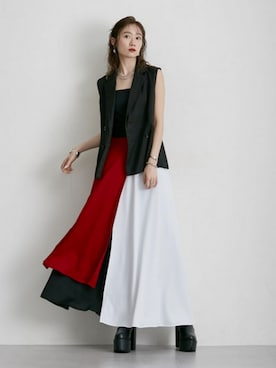 nissen Ladies Modelsさん（レディース・154cm）の夏コーディネート