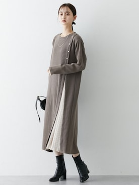 nissen Ladies Modelsさん（レディース・169cm）の秋コーディネート