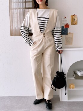 nissen Ladies Modelsさん（レディース・158cm）の冬コーディネート