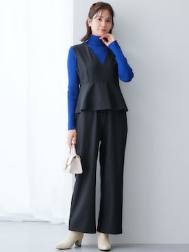 nissen Ladies Modelsさん（レディース・167cm）の夏コーディネート