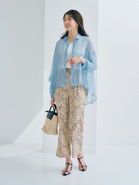 nissen Ladies Modelsさん(レディース・168cm)の春コーディネート
