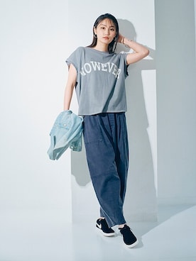 nissen Ladies Modelsさん（レディース・167cm）の春コーディネート