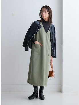 nissen Ladies Modelsさん（レディース・160cm）の秋コーディネート