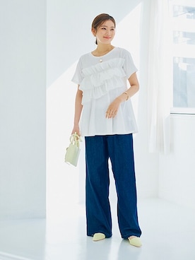 nissen Ladies Modelsさん（レディース・166cm）の春コーディネート