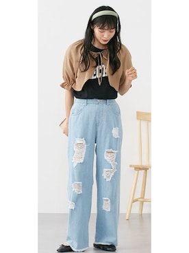 nissen Ladies Modelsさん(レディース・169cm)の夏コーディネート