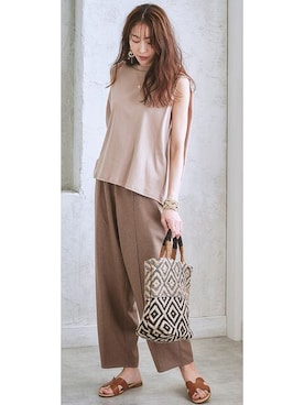 nissen Ladies Modelsさん（レディース・164cm）の春コーディネート