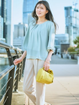 nissen Ladies Modelsさん（レディース・169cm）の春コーディネート