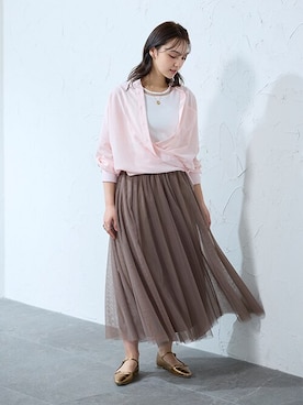 nissen Ladies Modelsさん（レディース・163cm）の春コーディネート