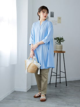 「レディースファッション」｜nissen Ladies Modelsさん（レディース・160cm）の春コーディネート