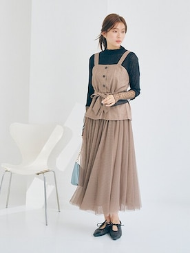 nissen Ladies Modelsさん（レディース・167cm）の冬コーディネート