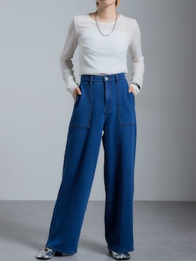 「Soiunique（スワユニーク）のアイテム」を使った、nissen Ladies Modelsさん（レディース・162cm）の秋コーディネート