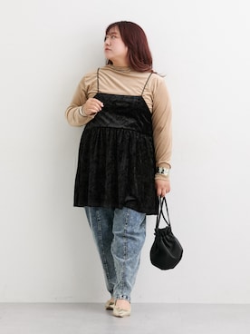 nissen Ladies Modelsさん（レディース・158cm）の秋コーディネート