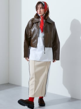 nissen Ladies Modelsさん（レディース・165cm）の冬コーディネート