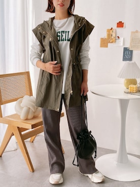 nissen Ladies Modelsさん（レディース・158cm）の冬コーディネート