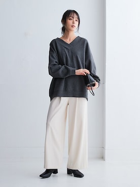 nissen Ladies Modelsさん（レディース・165cm）の冬コーディネート