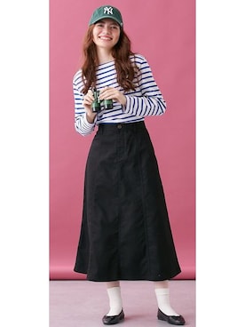 nissen Ladies Modelsさん（レディース・168cm）の夏コーディネート