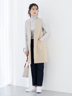 nissen Ladies Modelsさん（レディース・167cm）の冬コーディネート