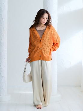 nissen Ladies Modelsさん（レディース・165cm）の春コーディネート