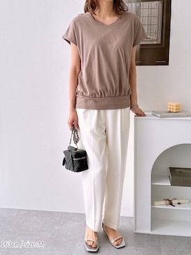 nissen Ladies Modelsさん（レディース・163cm）の春コーディネート