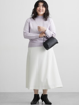 「アイテム（フォーマルスーツ/小物）」を使った、nissen Ladies Modelsさん（レディース・163cm）の秋コーディネート