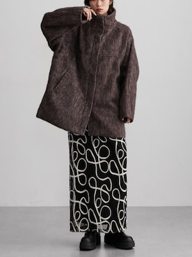 「Soiunique（スワユニーク）のアイテム」を使った、nissen Ladies Modelsさん（レディース・154cm）の秋コーディネート