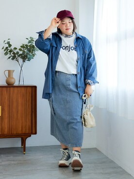 nissen Ladies Modelsさん（レディース・163cm）の冬コーディネート