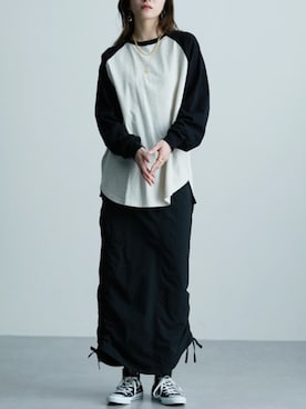 nissen Ladies Modelsさん（レディース・160cm）の春コーディネート