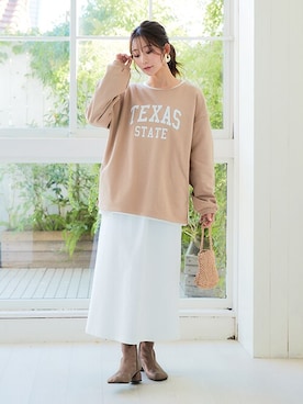 nissen Ladies Modelsさん（レディース・160cm）の冬コーディネート