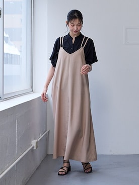 「nissen（ニッセン）のアイテム」を使った、nissen Ladies Modelsさん（レディース・166cm）の春コーディネート