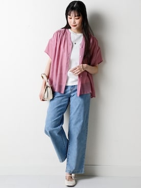 nissen Ladies Modelsさん（レディース・166cm）の春コーディネート