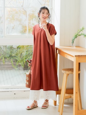 nissen Ladies Modelsさん（レディース・165cm）の春コーディネート