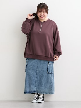 nissen Ladies Modelsさん（レディース・155cm）の秋コーディネート